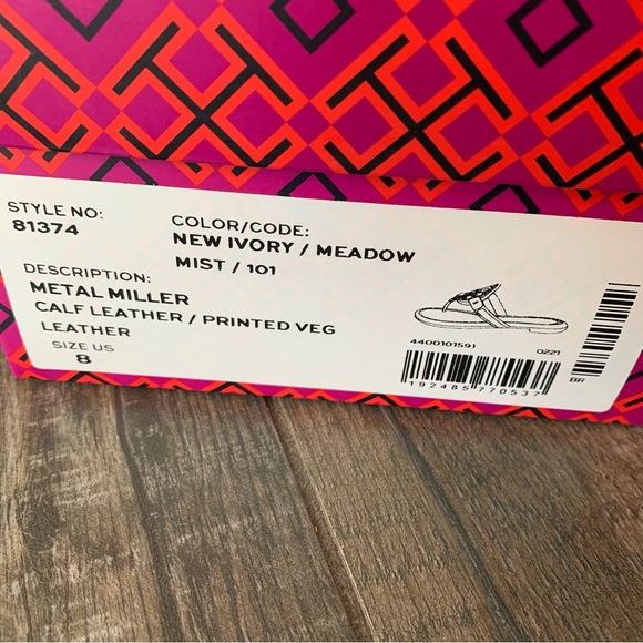 Tory Burch METAL MILLER Sandals - Picture 4 of 6